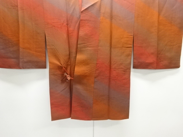 斜め縞模様道中着